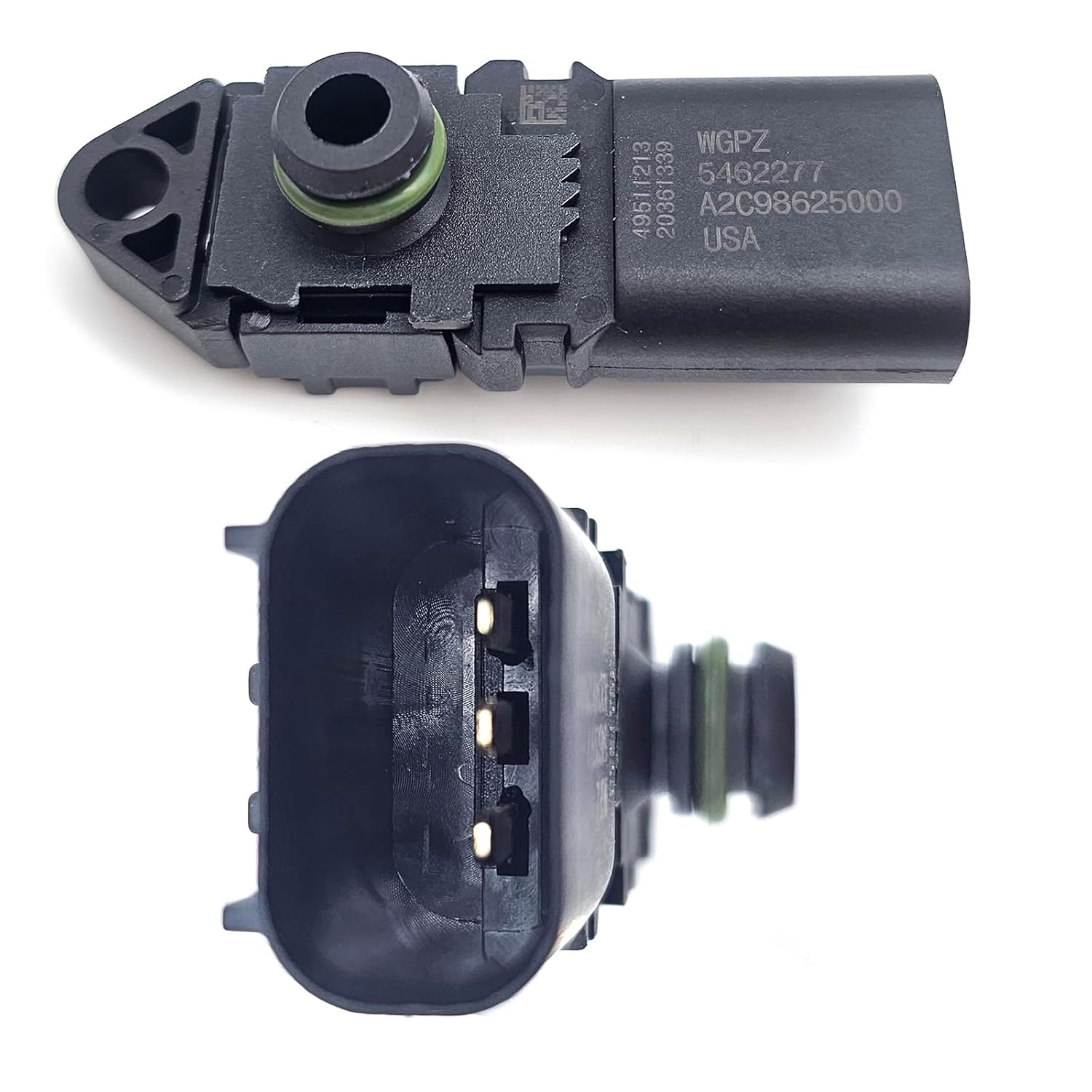 

Manifold Absolute Pressure Map Sensor 4984575 5462277 5WK96806 4954400 904-7119 050590 CUM4984575 Fits Cummins ISB ISC 6.7 8.9L Engine
