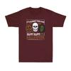 Halloween Silver Shamrock Masks Horror Skull Pumpkin Novelty Unisexs TShirt