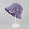 A Label Point Cotton Bucket Hat