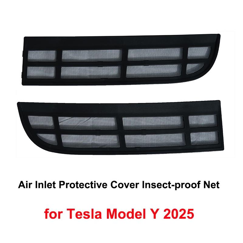 For Tesla Model Y Juniper YL 2026 Frunk Air Inlet Protector Net Cover Anti-Dust Insect-proof Air Vent Grille Accessories MY 2024