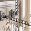 No Damage Wall Adhesive Drying Rack Efficient Designs Flexible Angle Adjustment Multiple Purpose Laundry Organizers