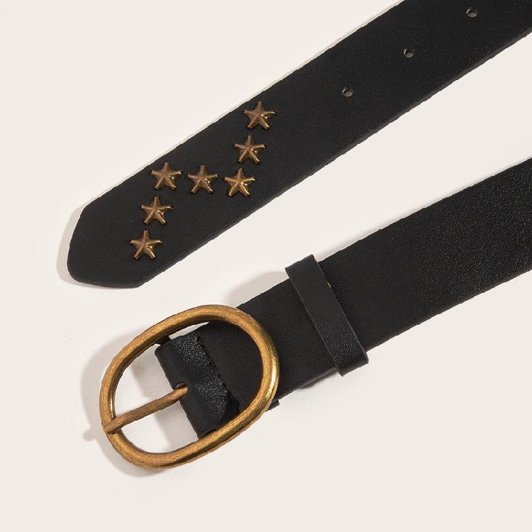 Elegant Waist Band Retro Punk Waistband PU Leather Belt Waist Ornament for Fashion Forward Individual Essential