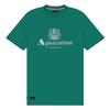 Aquascutum Mens Bordeaux Big Logo T-Shirt