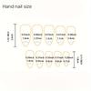 Explosive Flash Pure Handmade Dot Diamond French Almond Shaped Wearing Fake 24 Piece Nail Piece Set Diamond Nail Nail Piece