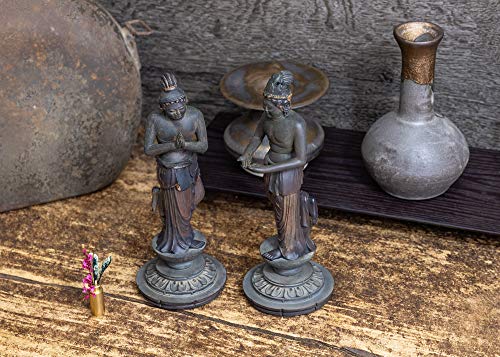 ISUM TanaCOCORO [Palm] Kannon Bodhisattva & Seishi Bodhisattva (Set of 2) - Buddhist Statues, National Treasures, ISUM (Kannon Bodhisattva & Seishi Bo