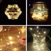 1 Pack Fairy Lights Battery Powered, 5m 50 LED String Lights for Bedroom Christmas Party Wedding Decorations