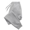 Solid Color Women Pants Pocket Long Men's Sweatpants Sportswear Elastic Waist Casual Baggy Pants Black Grey