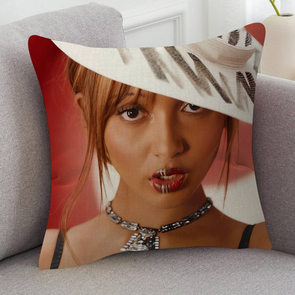 Singer Pink Pantheress Pillow Case Soft Double Sided Print Sofa Cushion Cover Throw Pillow Covers