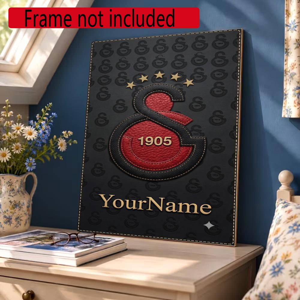 Galatasaray Customize Text Diamond Painting Round Diamond Mosaic Suitable For Beginners Diamond Painting Rhinestones Gift Frameless