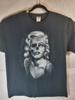 Vintage Y2K Zuckerschädel Marilyn Monroe T-Shirt Größe XL Schwarz Grunge Unisex T-Shirt