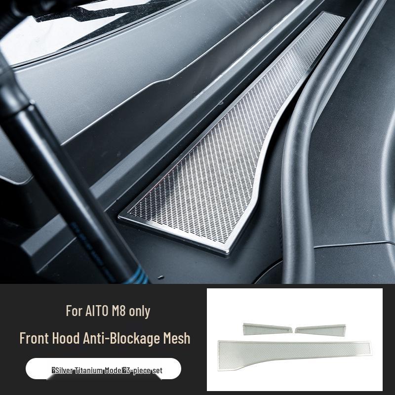 AITO M8 Hood Insect Net: Engine Compartment Air Vent Dust Cover