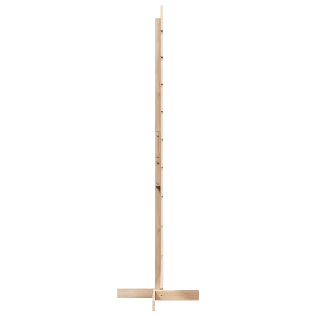 Wooden Christmas Tree for Decorating 180 Cm Solid Pine Wood