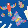 35Pcs Squeegee Art Kids Paint Kit, Diy Material Magic Reveal Rainbow Scratch Art