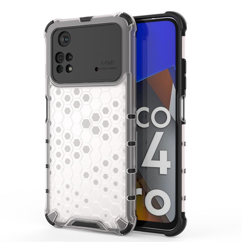 For Xiaomi Poco M4 Pro 4G Case Luxury Transparent Armor Back Cover For Poco Poko Pocco Little M4Pro M 4 Pro 4Pro M4 Pro Cases