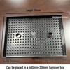 Aquarium Rainboard Bottom Filter with Wet-Dry Separation and Drip Plate
