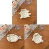 Creative Animal Cartoon Coasters With Insulation And Plush Fabric For Home Decor