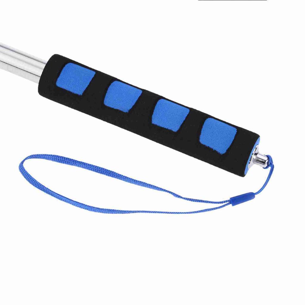 Zupełnie nowy 2-metrowy zewnętrzny teleskopowy maszt flagowy ze stali nierdzewnej dla nauczycieli Maszt flagowy Wskaźnik do nauczania Przewodnik turystyczny