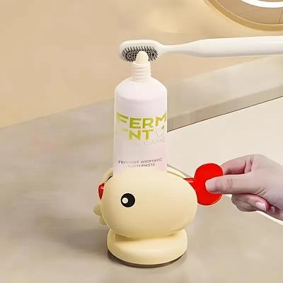 Nouveau Distributeur de Dentifrice Baleine Entièrement Automatique à Ventouse Support à Dentifrice Mural Distributeur de Dentifrice pour Enfants