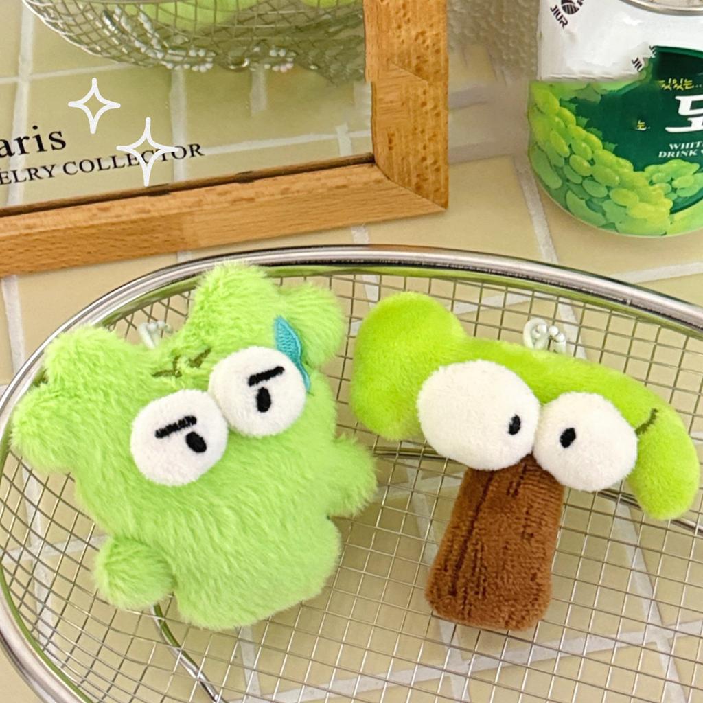 Creative Funny Plush Toy Small Hanging Item Backpack Keychain Cute Plush Doll Pendant Girlish Cute Pendant