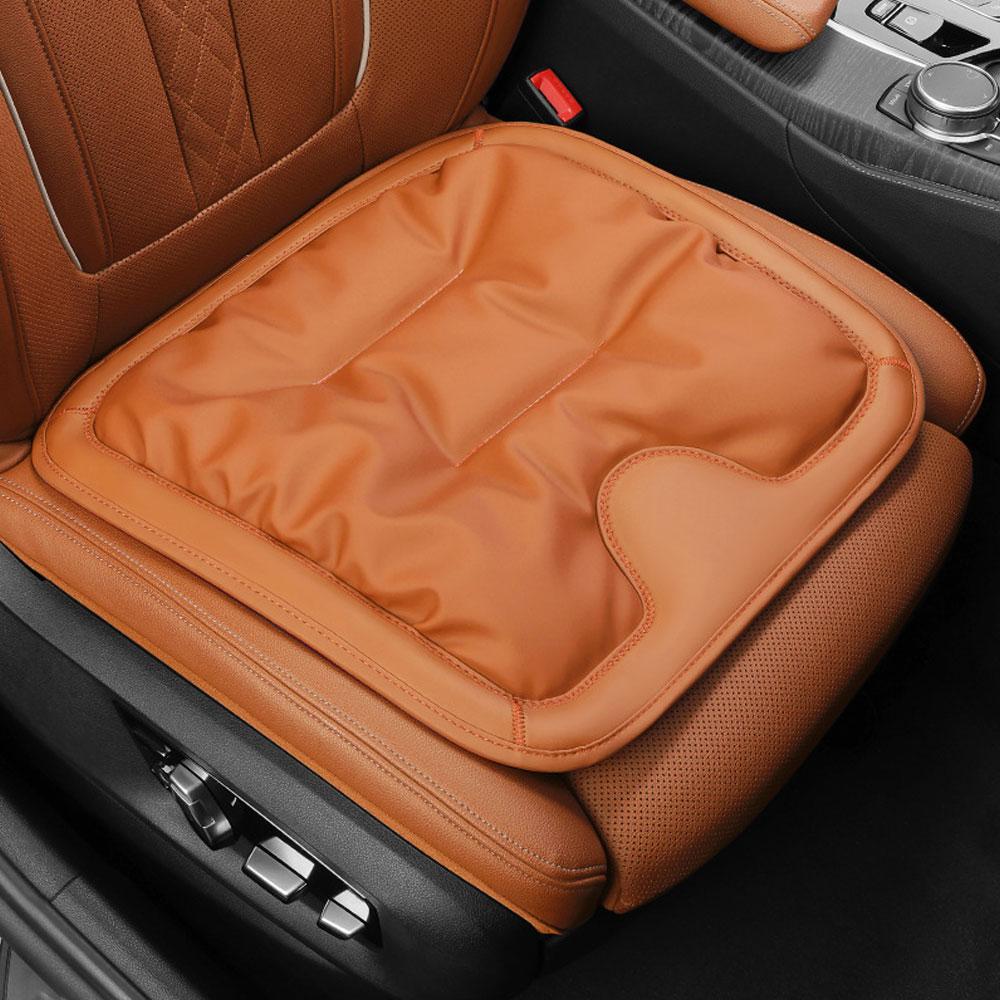 1pc Universal Car Decoration Soft Cushion Car Anti-fouling Seat Cushion Leather Front Seat Cushion Auto Interior Accessories