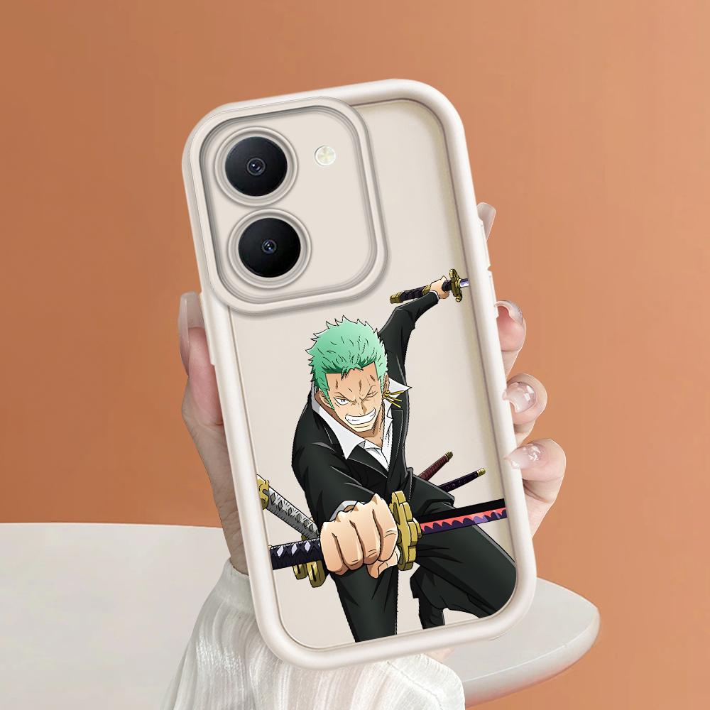 Soft Silicone Square Ladders Cartoon Pattern Full Cover Camera Protection Shockproof Case for iPhone Infinix Tecno Vivo