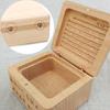 10Pcs Mini Wooden Box Hinge Concealed Cylindrical Wine Wooden Case Hinge Soft Close Folded Jewelry Box Supplies DIY Hardware