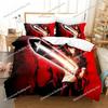 New Black Clover Bedding Set Single Twin Full Queen King Size Bed Set Adult Boys Bedroom Duvetcover Sets 3D Anime Bed Sheet Set