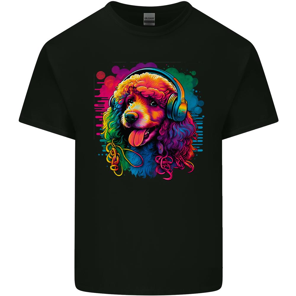A Retro Poodle Dog Kids T-shirt Childrens XXXXL