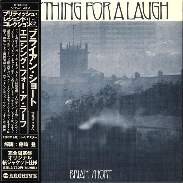 

CD BRIAN SHORT Anything For A Laugh AIRAC1250 Air Mail Archiv 2006 Japan ObiRock Used