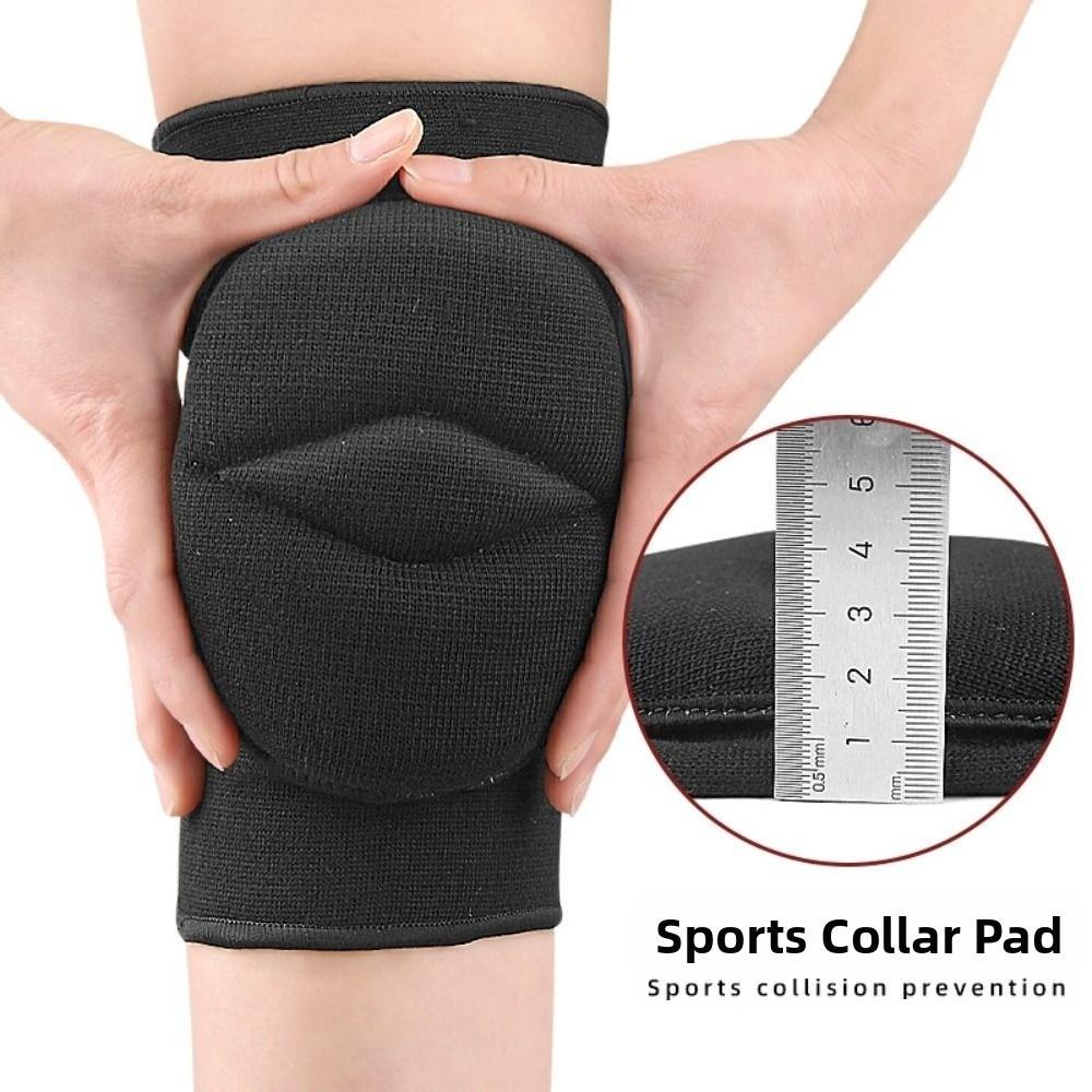 1 Pair Yoga Dance Knee Pads Anti Collision Elastic Knee Pads Sponge Sports Knee Pads Dancer
