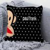 LLuxurious PPaul Frank Anime Pillow Cushion Cover Pillowcase Living Room Sofa Home Decor Customized