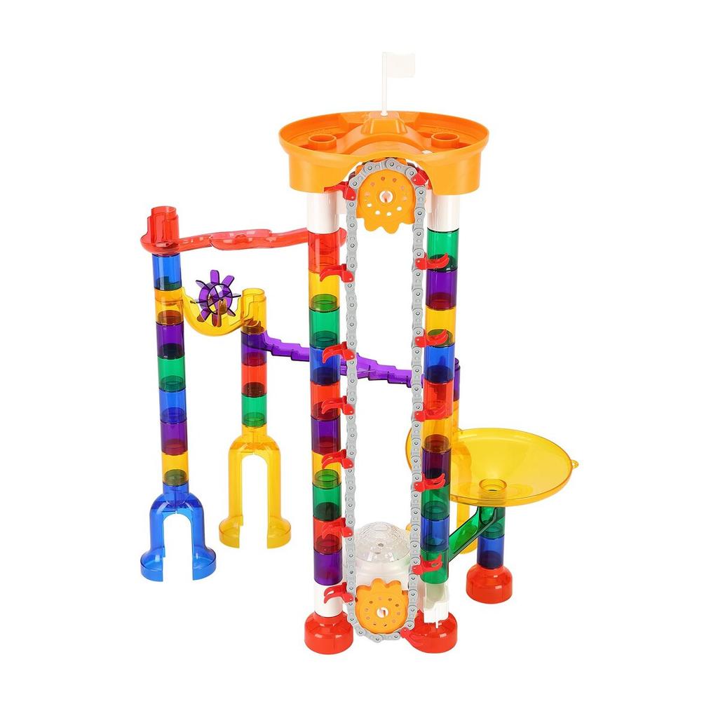 Marble Run Set 153 PCS with Motorized Elevator Educational Gift for Kids