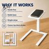 Overhead Phone Stand 3D Printed Coin Photography Stand, Adjustable Camera Holder for Hands Free Document Scanning, Video Recording, Collectibles