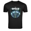 Space Journey Rocket Launch Graphic T Shirt Galaxy Explorer Tee