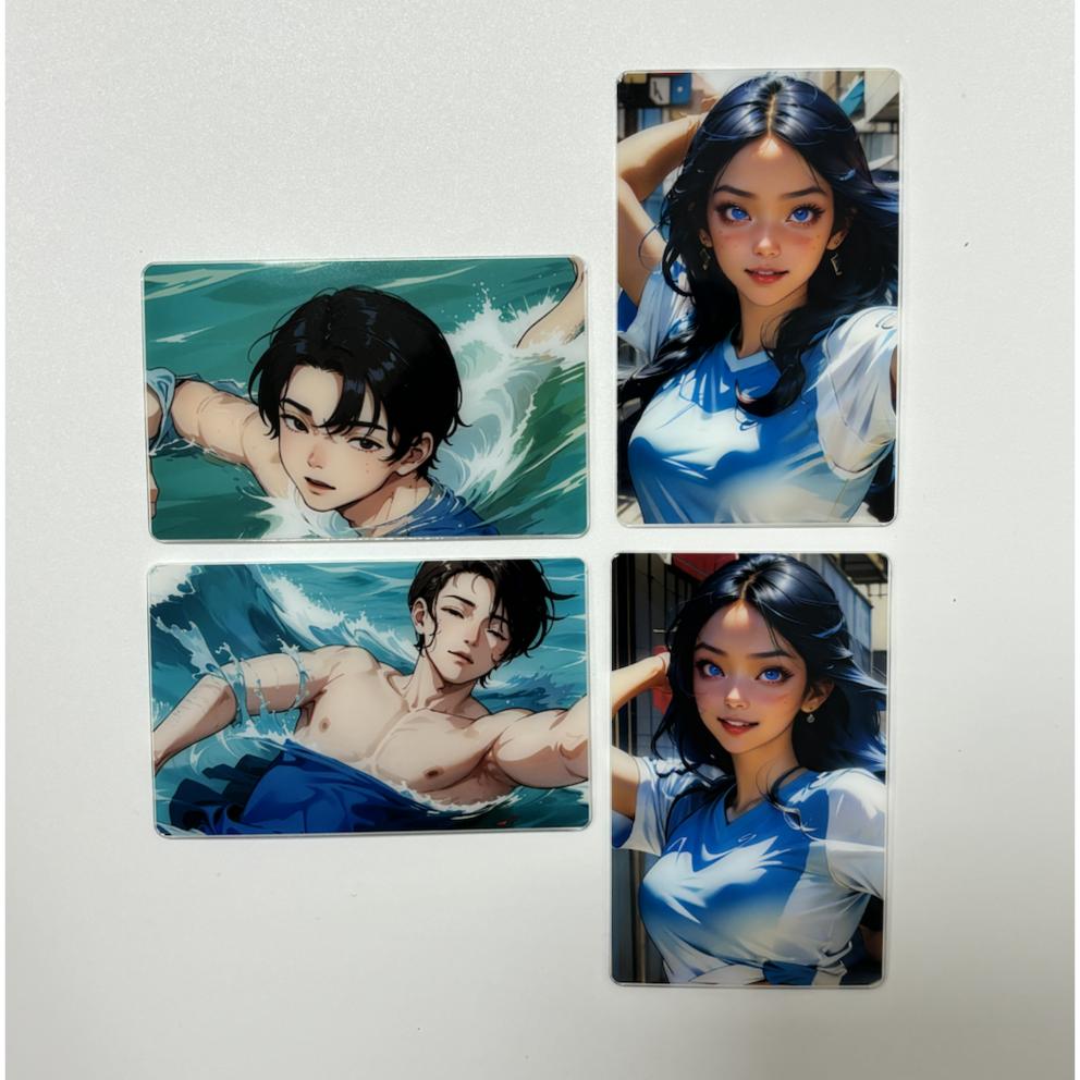 (Custom-made) PET Photo Card Production High-quality, Clear Photo Cards of Your Own, from 1 To Large Quantities