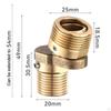 Angled Curved Foot Eccentric Screw Corner, Angle Adjustment Easy Installation Copper Accessories,