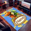 Custom Personalization Dinosaur Train Print Area Rug - Soft, Washable Non-Slip Indoor Mat,Living Room,Home&Office Decorative Rug