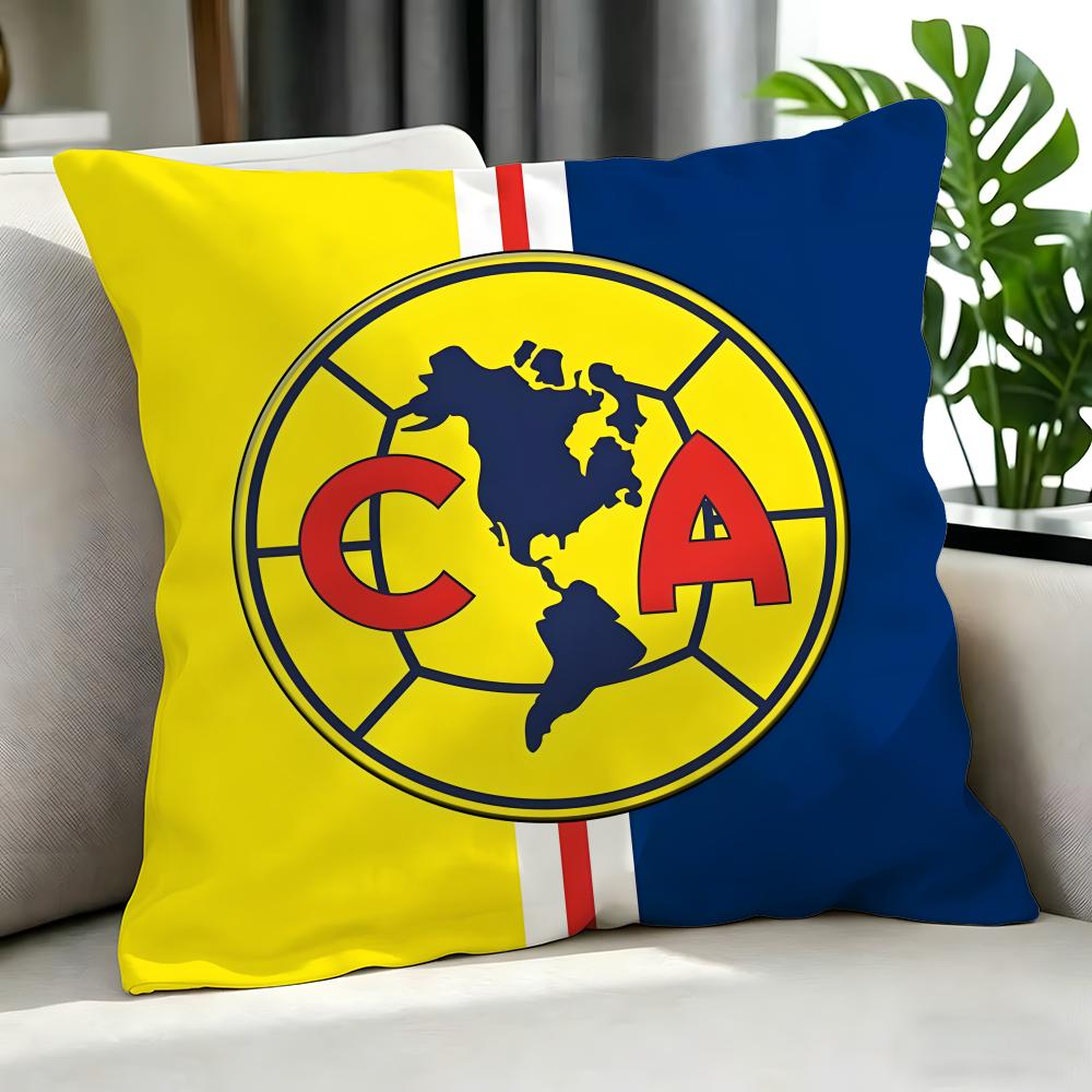 Sport F-Football Club America Cushion Cover Cushion Cover Set 4Pcs 50x50 45x45 40x40 Pillowcase Decorative Sofa Home Decor