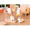 8Pcs Cartoon Cat Miniatures Resin Ornaments Fairy Garden Decoration Moss Terrarium Micro Landscape