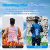 Portable Waist Fan Clip on Belt, 3 Speeds, Rechargeable,12000mAh Battery Over 40H Working Time, Low Noise, Wearable Waist Fan for Outdoor