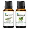 KAZIMA Combo of Rosemary Oil and Peppermint Oil 100% Pure Essential Oil 15ml
