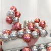 20Pcs Chrome Metallic Balloons 10 Inches Latex Balloons For Diy Valentine'S Day Wedding Birthday Party  Year Decorations