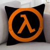Game Half-Life Game For Cartoon Print Peripheral Pillow Case Cushion Cover Home Decor Birthday Gift Pillowcover