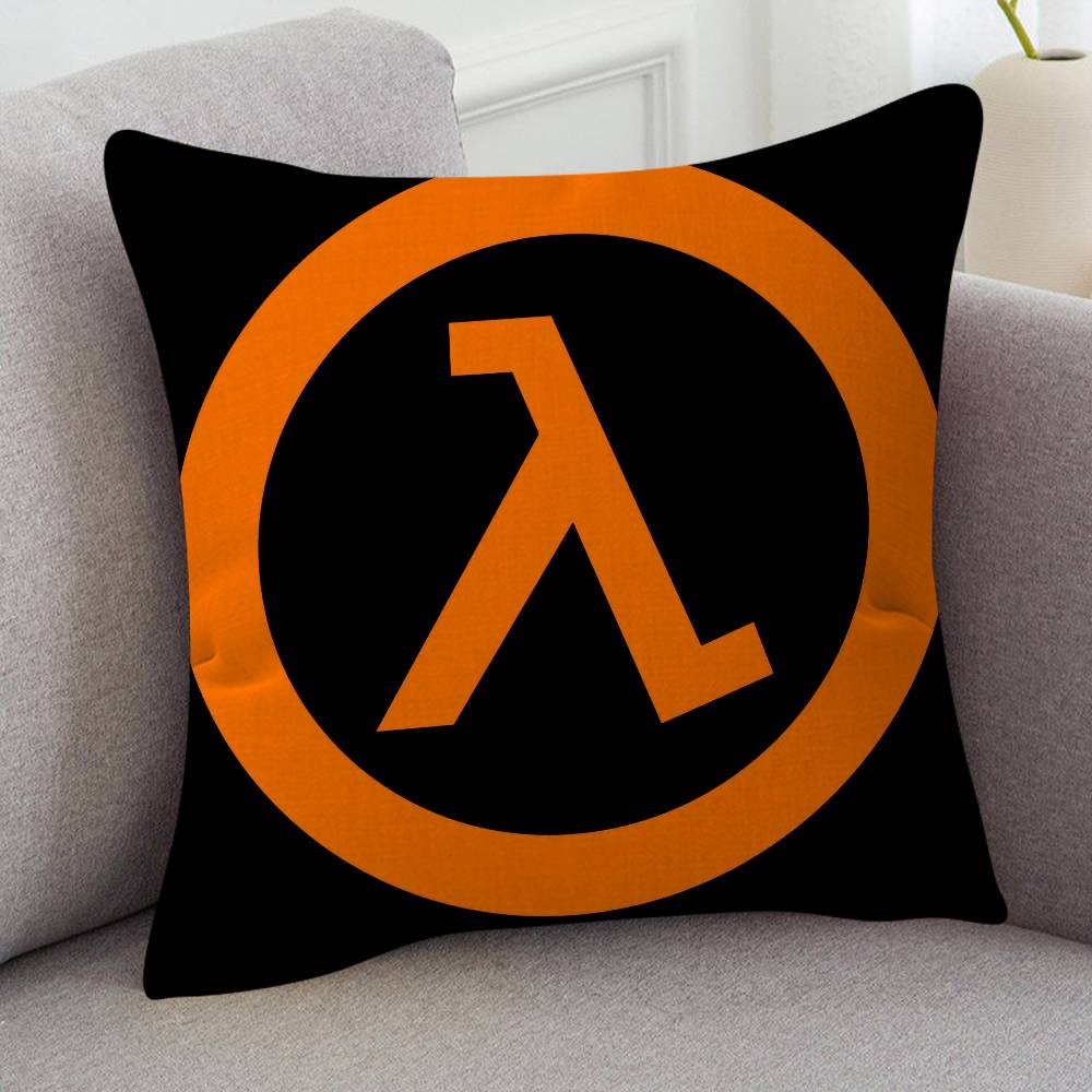 Game Half-Life Game For Cartoon Print Peripheral Pillow Case Cushion Cover Home Decor Birthday Gift Pillowcover