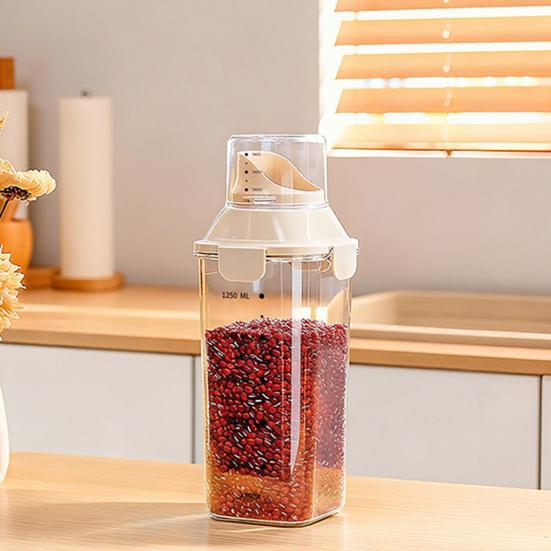 Versiegeltes Glas Gewürze Snacks Aufbewahrungsbehälter Einfache Wartung BPA-frei Sicher Auslaufsicher Küchenaufbewahrungsbehälter