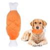 Dog Squeaky Toy Chicken Legs Bone Shape Pet Dog Plush Toy for Small Medium Large Dogs and Cats