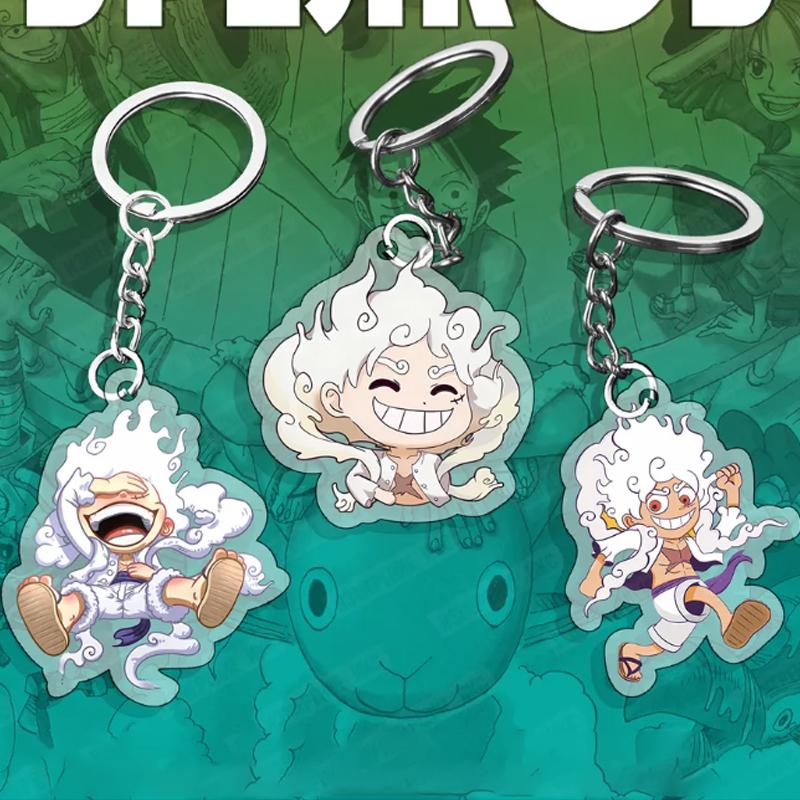 

Acrylic Key Buckle for One Piece Chopper Zoro Nami Usopp Monkey D. Luffy Chopper Anime Cartoons Acrylic Key Chain Pendant Gift