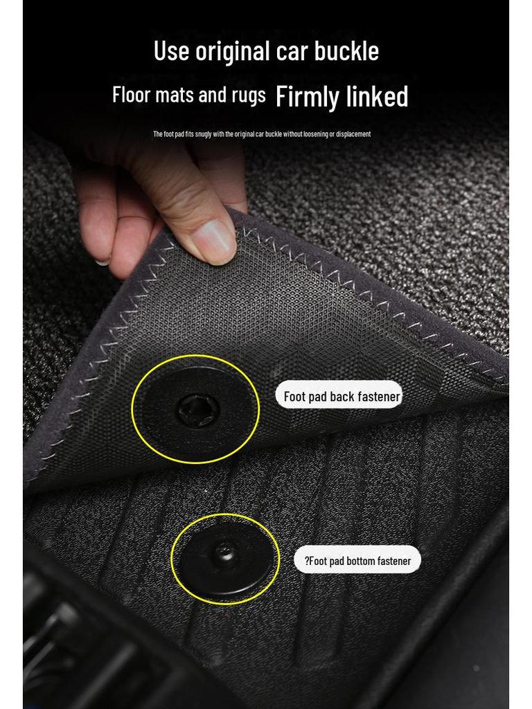 Tapete de assoalho e porta-malas TPE para Tesla Model 3 - Acessórios para modificação de interior