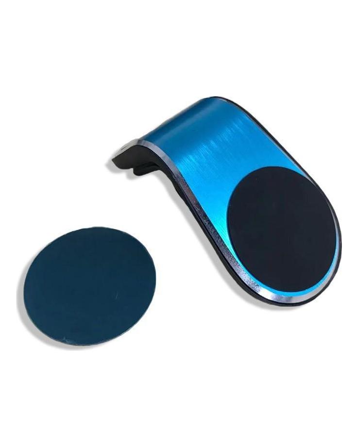 Cross-Border Car Phone Holder: Magnetic Air Vent Mount with L Bracket Clip