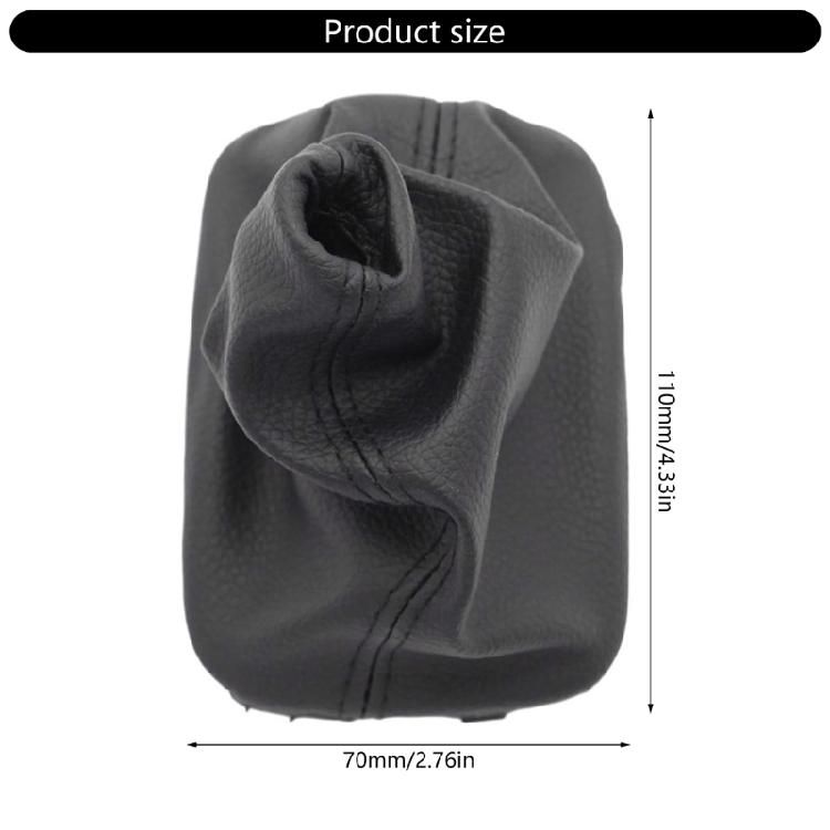 Car Gear Shifter Knob Lever Shifter Gaiter Boot Replacement Shifter Knob Leather Cover Automotive Accessories 84640-1M500WK
